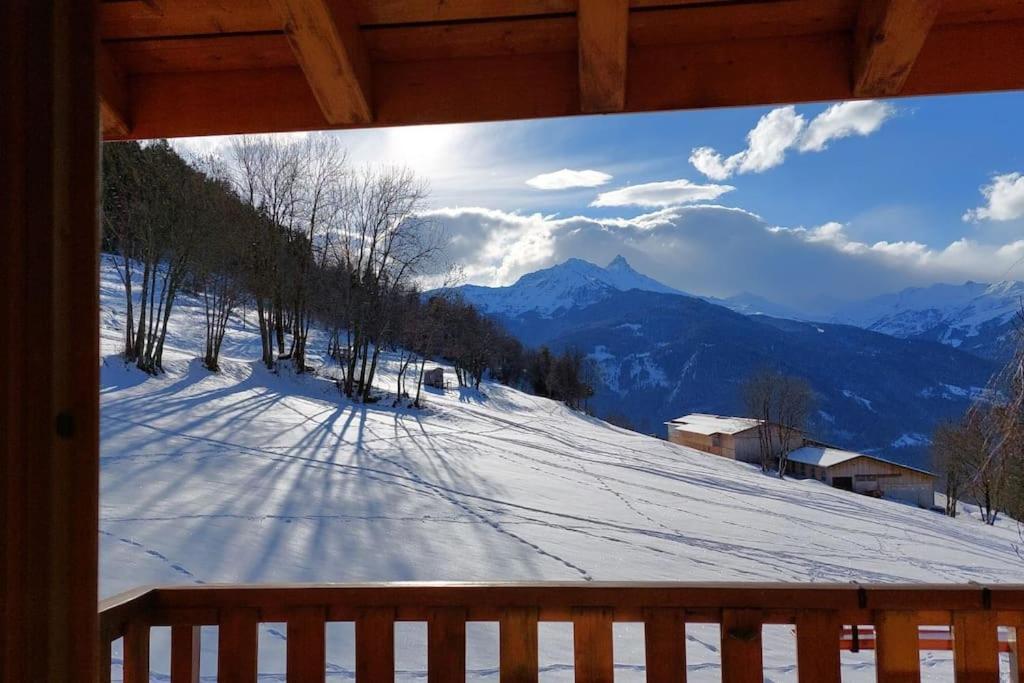 Appart Duplex Chalet Plein Sud Feissons-sur-Salins Buitenkant foto